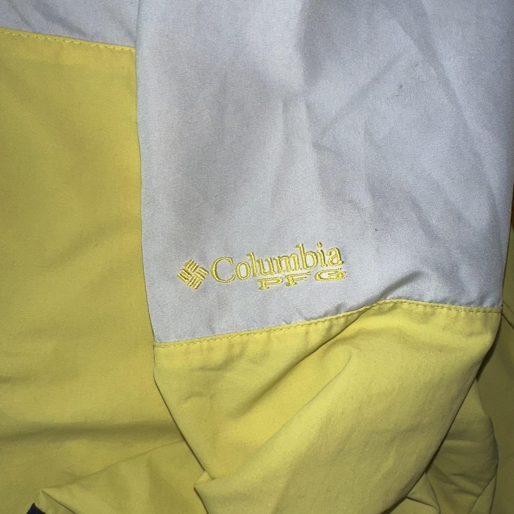 Columbia PFG Pullover Jacket Womens Small Hooded Windbreaker Lightweight Fishing - Picture 4 of 8